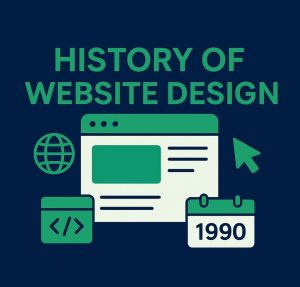 تاریخچه طراحی سایت در جهان