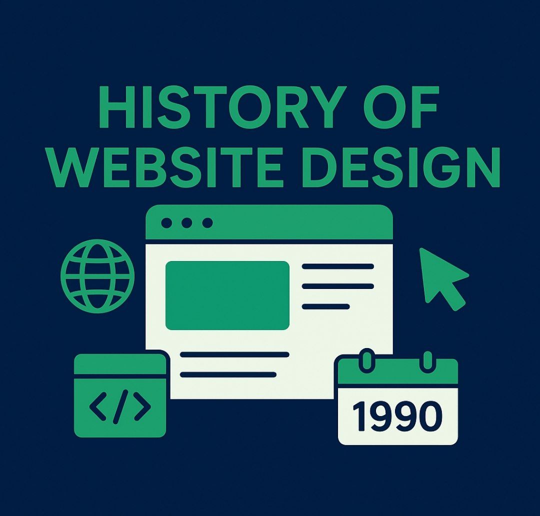 تاریخچه طراحی سایت 